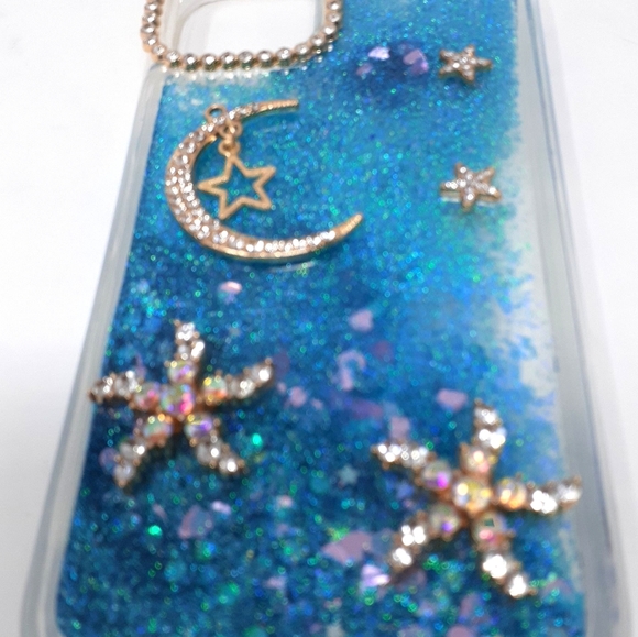 iPhone Case Bling Quicksand Waterfall Liqu… - Picture 4 of 16
